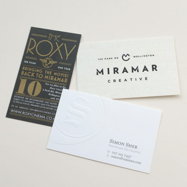Business Cards - Special Finishing