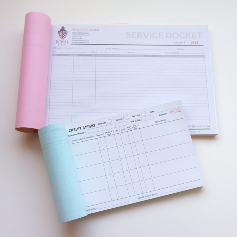 Docket Book Landscape