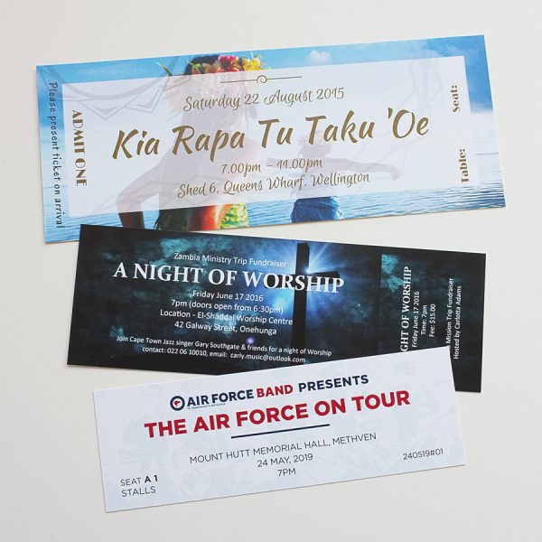 Event Tickets Various 3