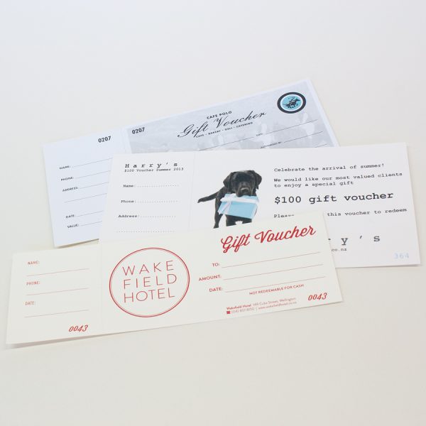 Vouchers Various
