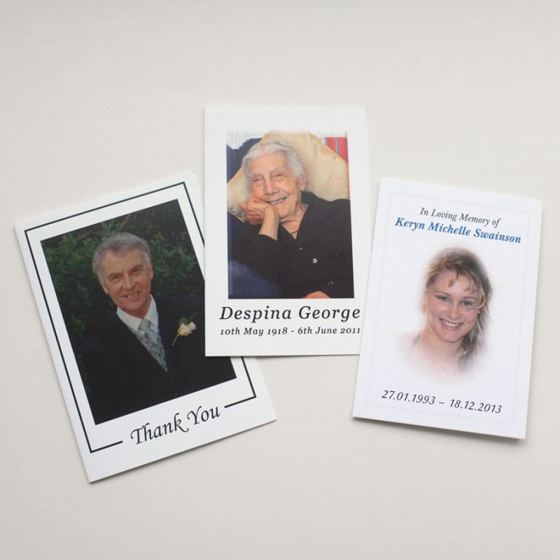 Breavement Cards - 3 Types