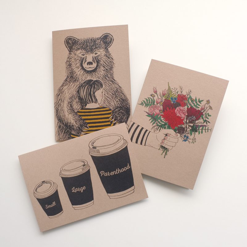 Folded Cards Natty