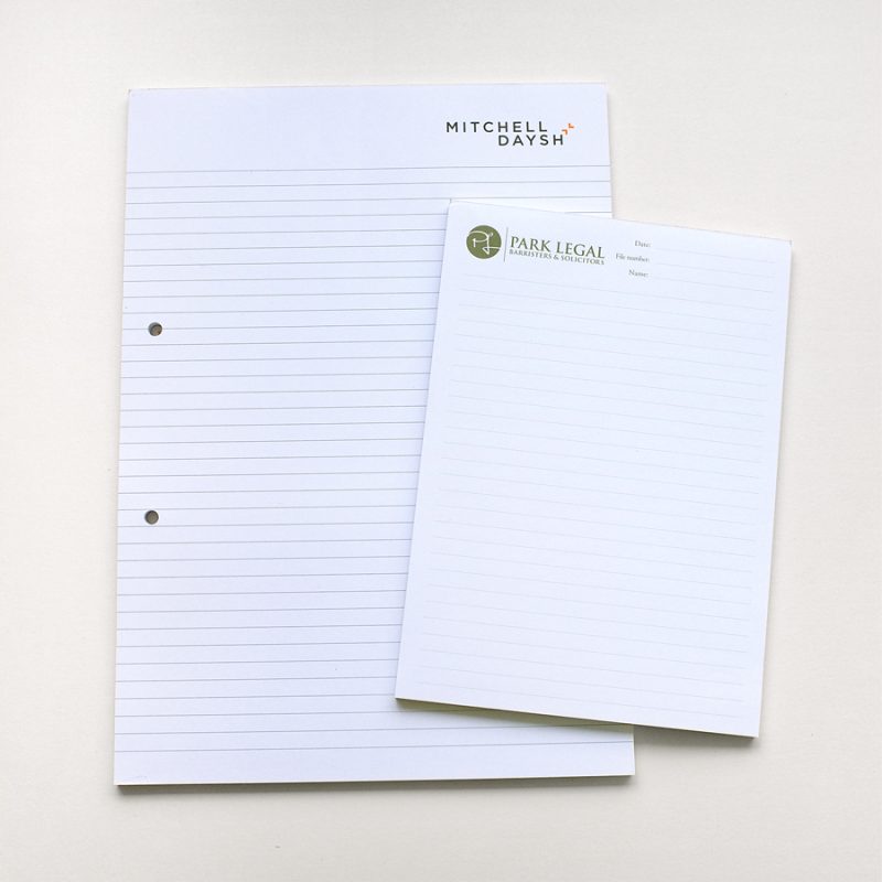 Printed Pads - A4 & A5