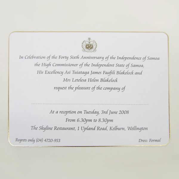 Postcards Gold Edge